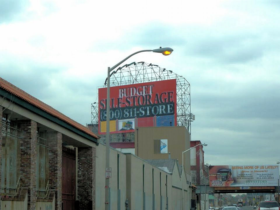 The factory sign in 2016
