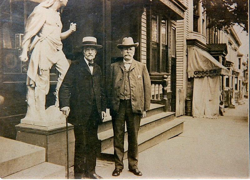 Elbrecht Segars
Herman Elbrecht on right

Photo from Gary Gernert
