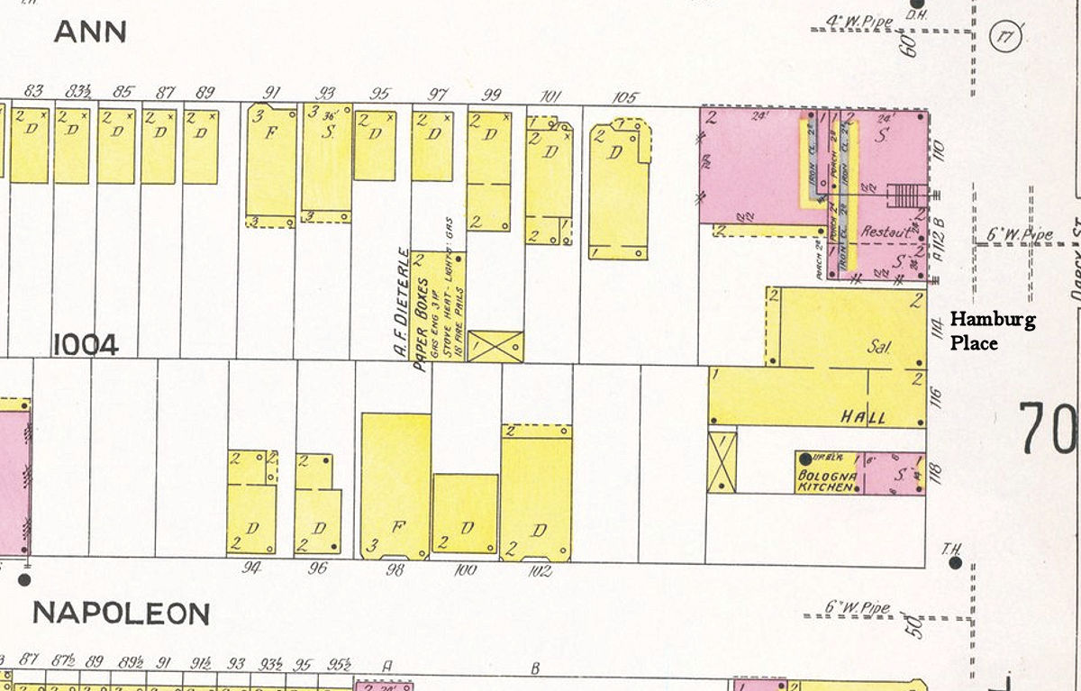 1908 Map
Before it was Krug's Tavern
