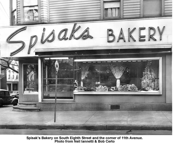 Spisak's Bakery Exterior
Spisak’s Bakery on South Eighth Street and the corner of 11th Avenue.
