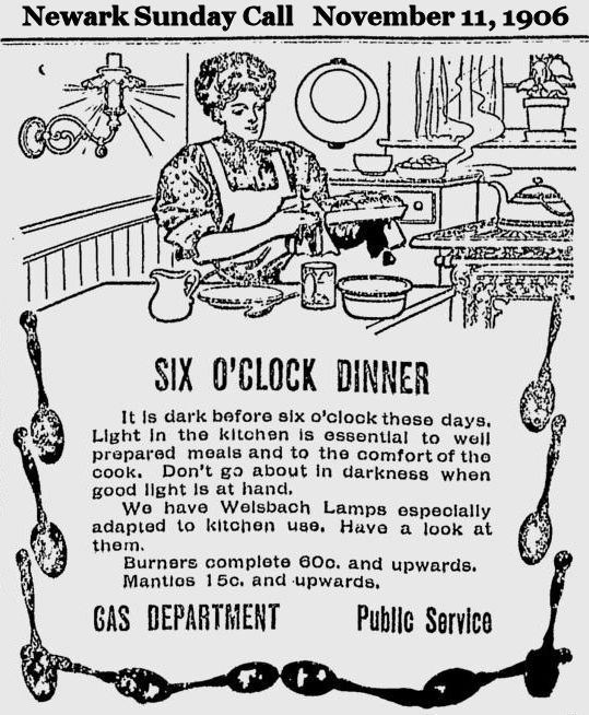 Six O'Clock Dinner
November 11, 1906
