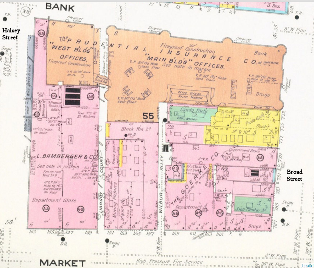 1908 Map
143-149 Market Street
