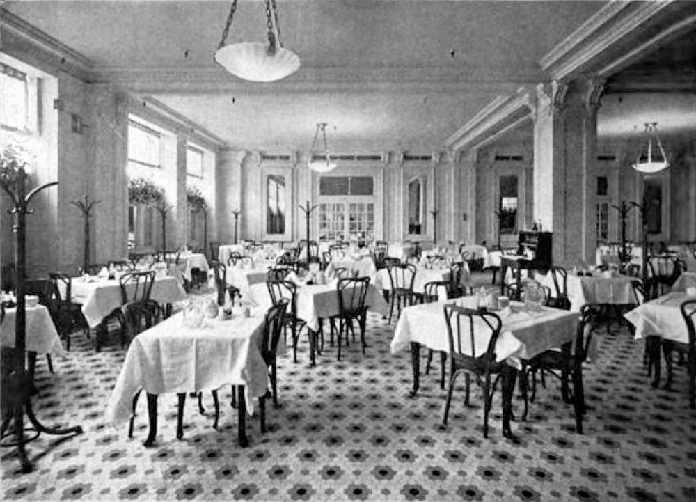 Restaurant
From "Architecture and Building, Volume 44, 1912"
