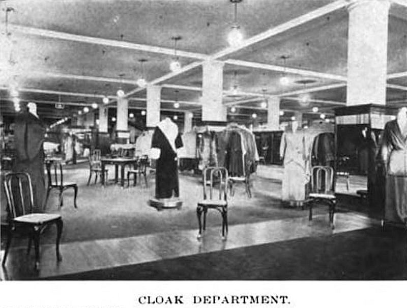 Cloak Department
From "Architecture and Building, Volume 44, 1912"
