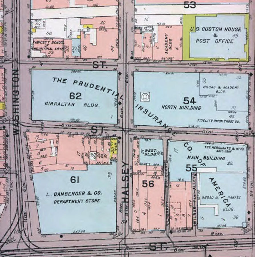Washington Street Building
1926 Map

