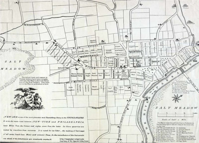 Early Map of Newark
Photo from Sam Koenig
