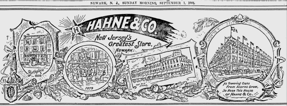 New Jersey's Greatest Store
September 1, 1901
