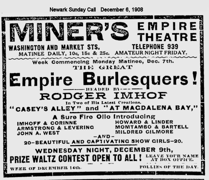 Empire Burlesquers!
