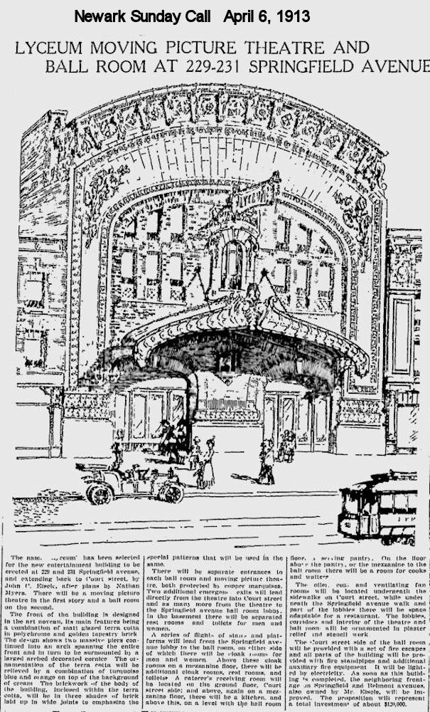 Lyceum Moving Picture Theatre and Ball Room

