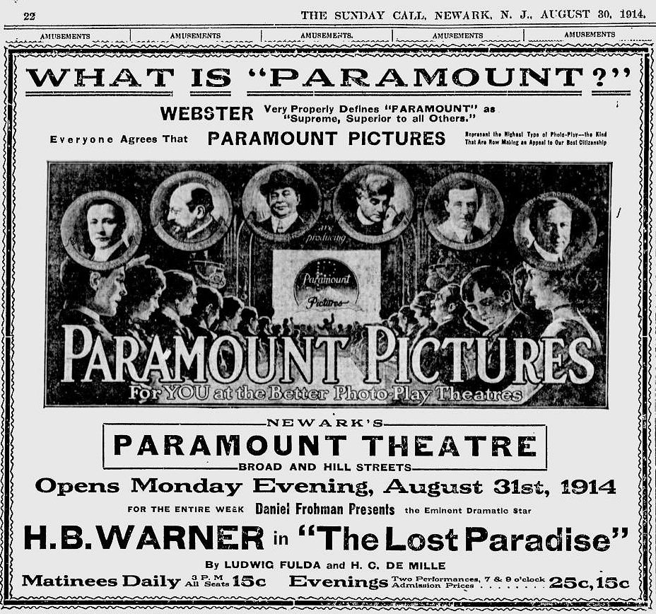 The Lost Paradise
1914
