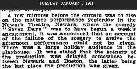 Seven Days
January 3, 1911
