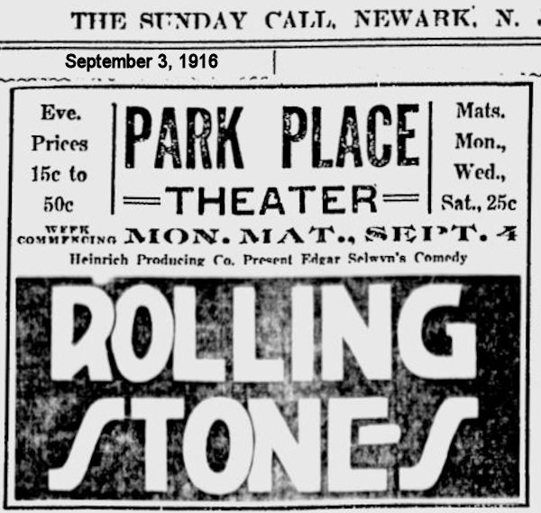 Rolling Stones
1916
