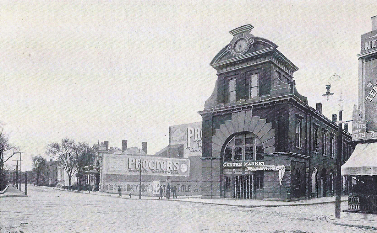 ~1905 Side View with Building Advertisement
From "Views of Newark" Published by L. H. Nelson Company ~1905
