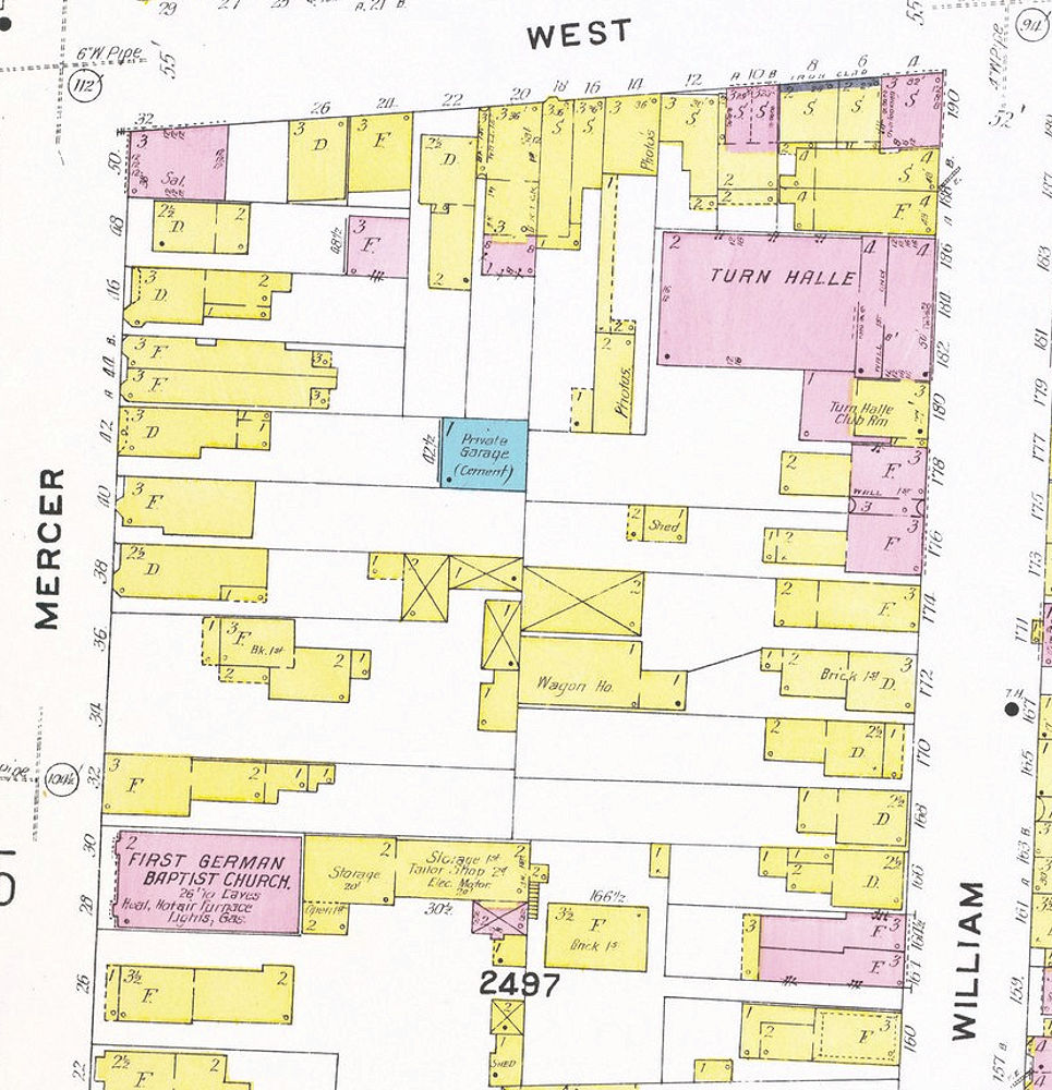 1908 Map
182-186 William Street
