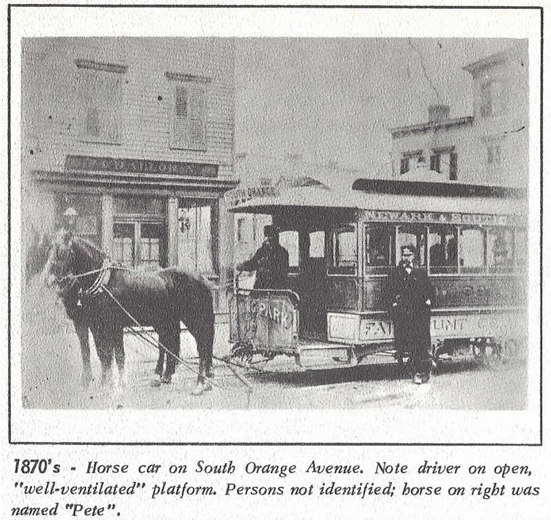 1870 Horse Car
Photo from “Picture Story of Transit Progress” by Public Service Coordinated Transport
