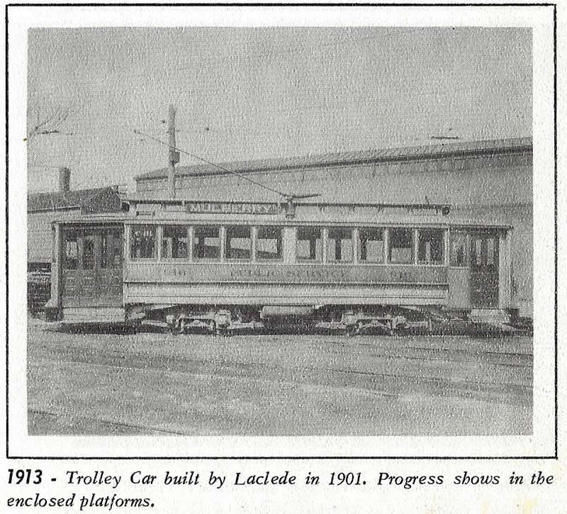 1913 Trolley Car
Photo from “Picture Story of Transit Progress” by Public Service Coordinated Transport
