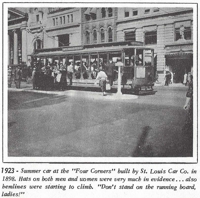1923 Summer Car at the Four Corners
Photo from “Picture Story of Transit Progress” by Public Service Coordinated Transport
