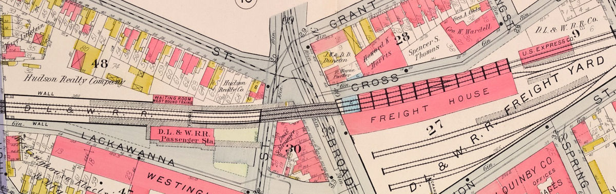 1911 Map
DL&WRR Broad Street Station New
