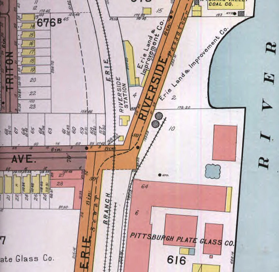 Riverside Station
1926 Map
