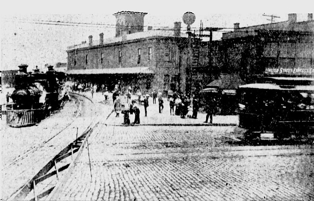View from Broad Street
Newark Sunday Call 1901
