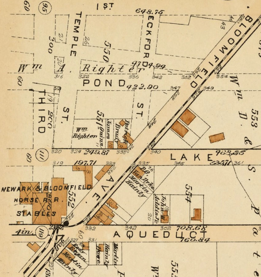 1889 Map Stables
