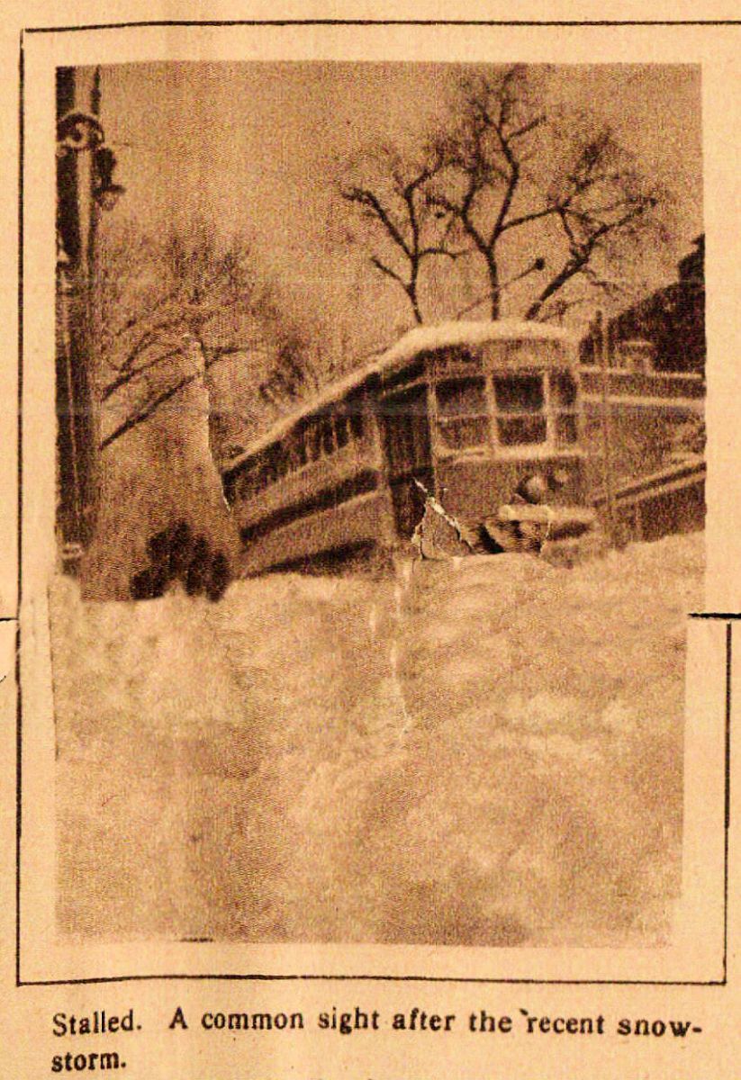 Stuck in Snow
Photo from the Sunday Call (1918)
