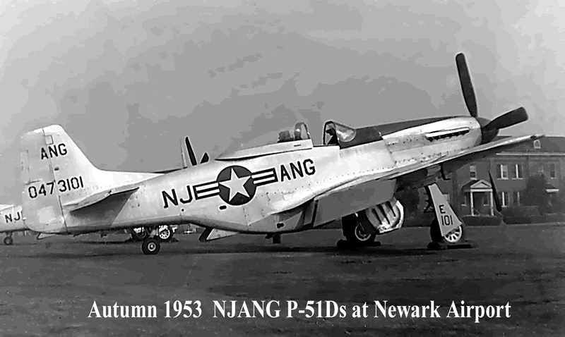 1953 - NJANG P-51D
Photos from Alex Borsos, Jr.
