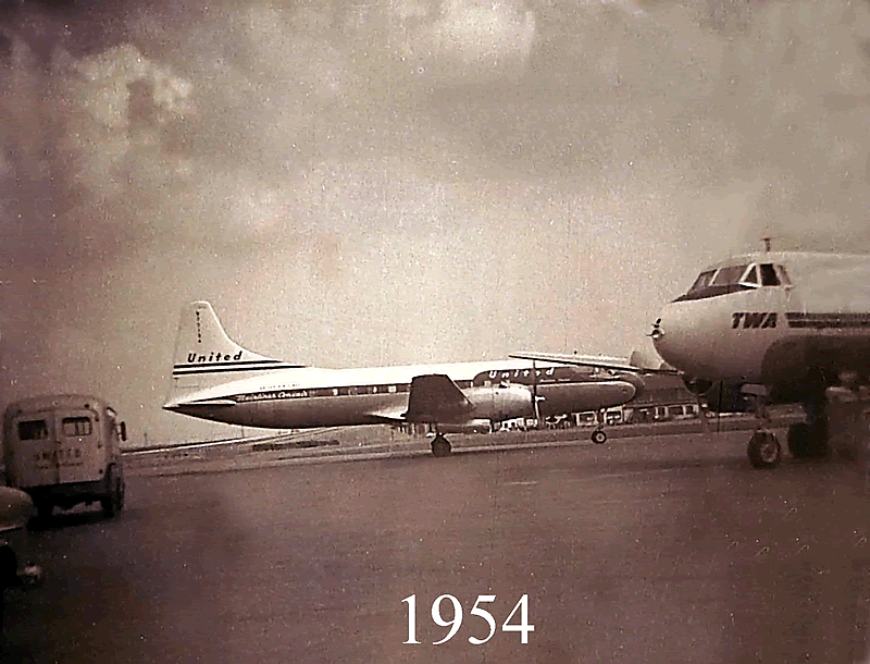 1954 - United Airliner
Photos from Alex Borsos, Jr.
