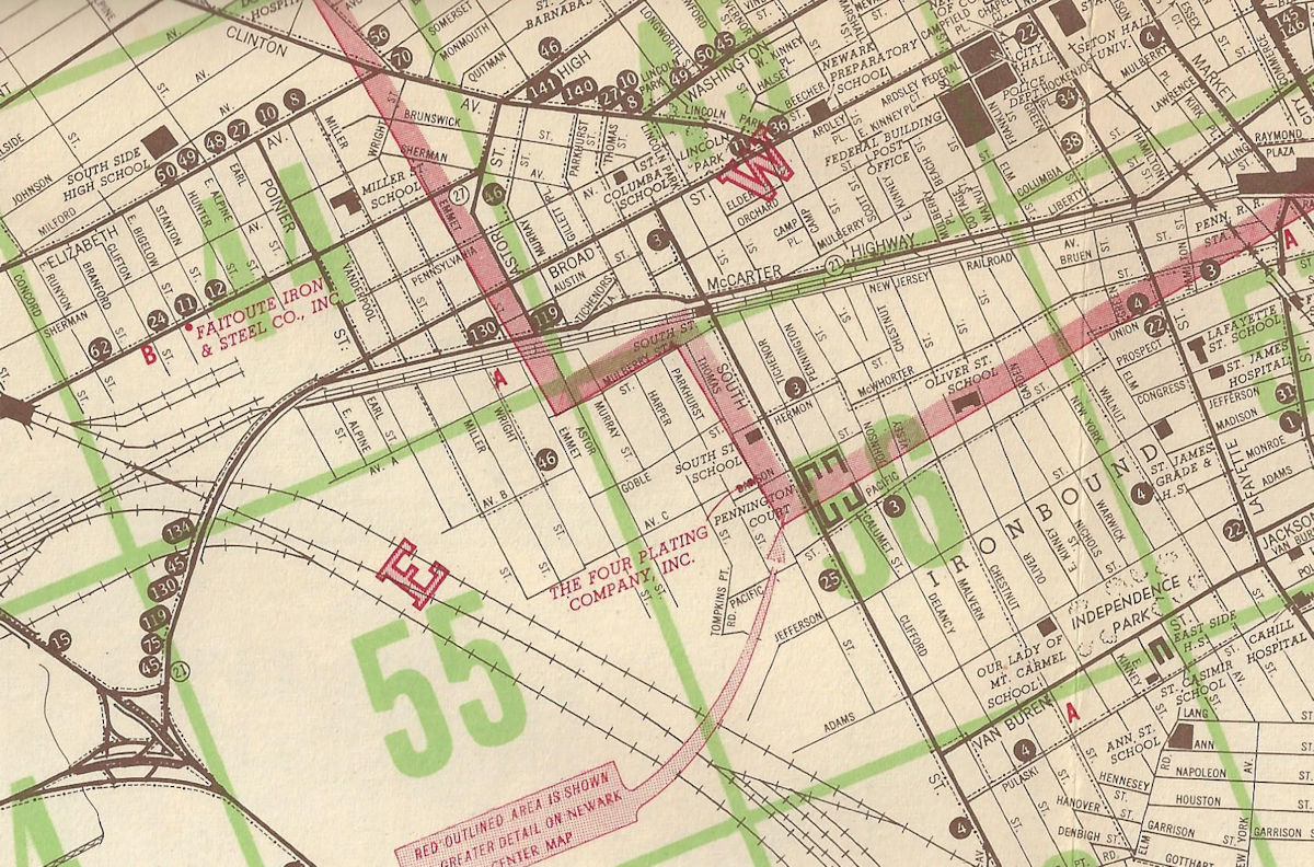 South Street Station
Photo from Hammond Maps
