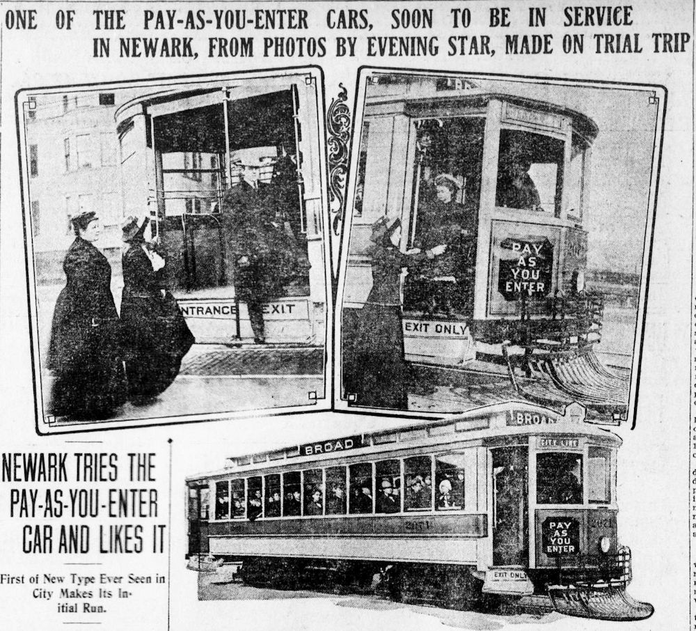 One of the Pay-As-You-Enter Cars
April 6, 1908
