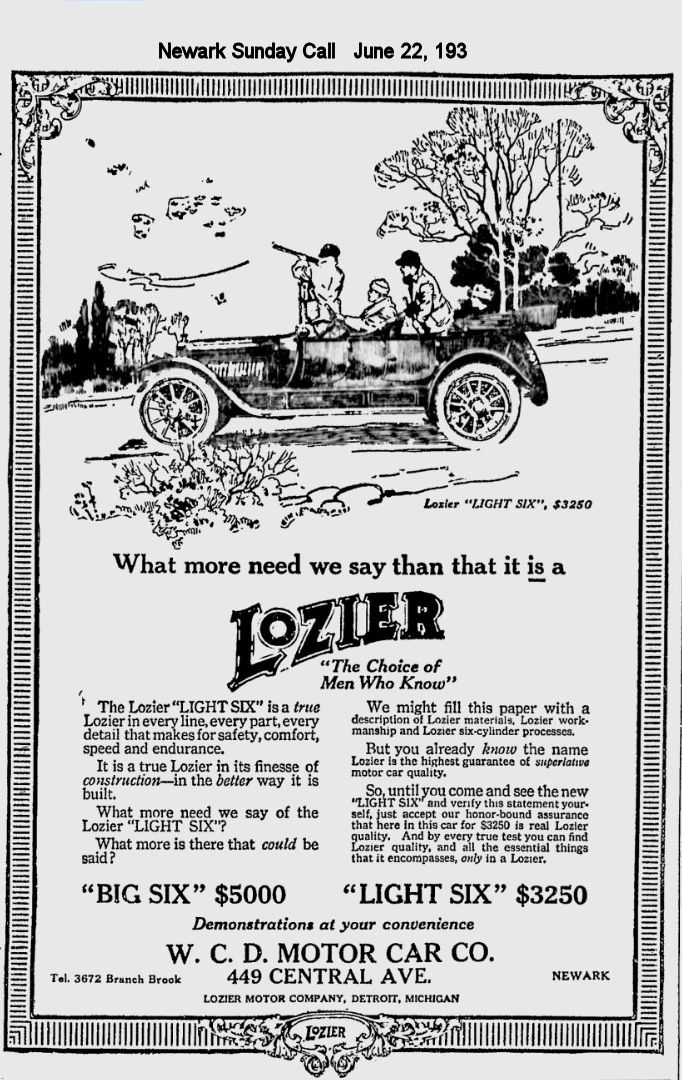 Lozier
1913

