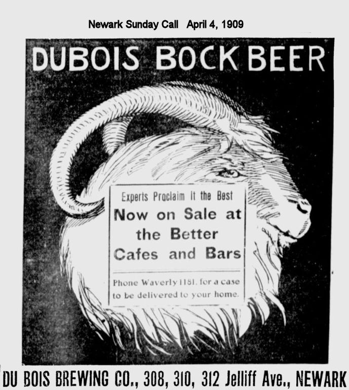 Dubois Bock Beer
1909
