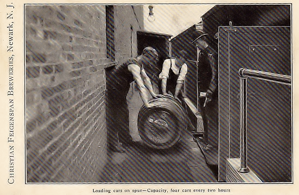 Loading cars on spur - Capacity, four cars every two hours
Postcard
