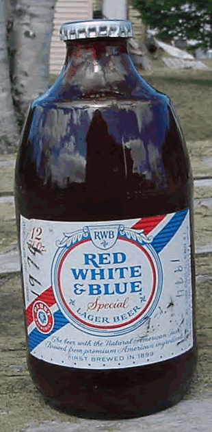 Red White & Blue Special Lager Beer
