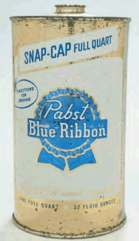 Pabst Blue Ribbon Snap-Cap
