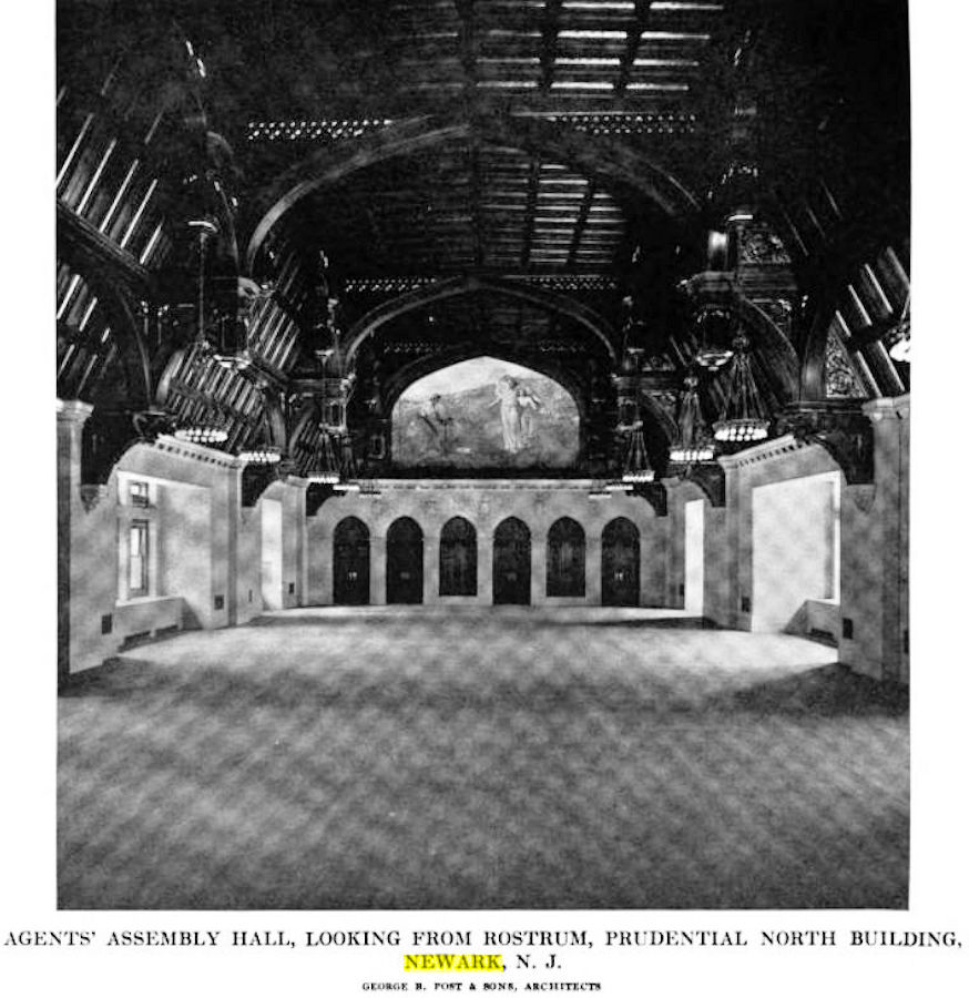 Agents Assembly Hall
Photo from New York Architect 1911

