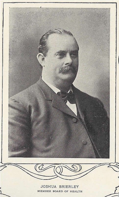 Joshua Brierly
From "Men of Newark"
Schultz & Gasser 1904
