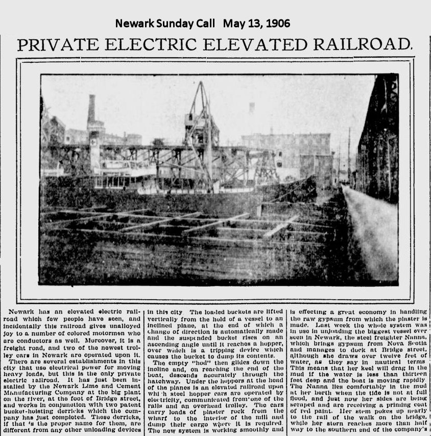 Private Electric Elevated Railroad
May 13, 1906
