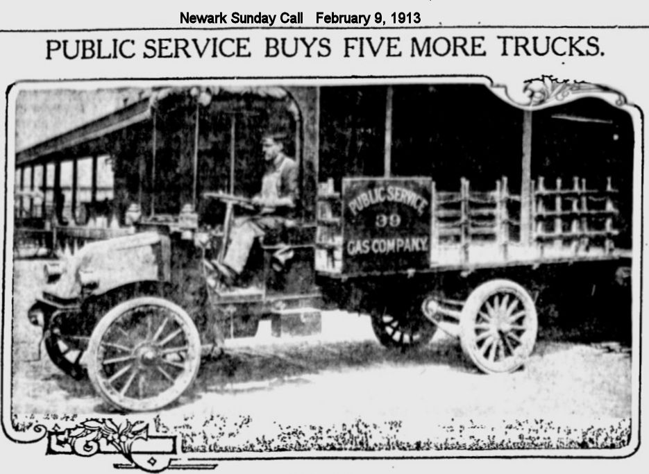 Public Service Buys Five More Trucks
1913
