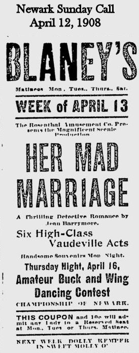 Her Mad Marriage
April 12, 1908
