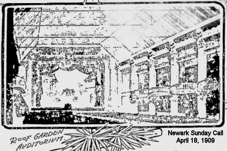 Roof Garden Auditorium
April 18, 1909
