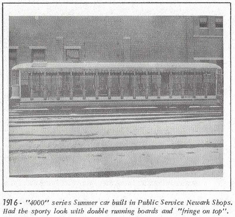 1916 4000 Series Summer Car
Photo from “Picture Story of Transit Progress” by Public Service Coordinated Transport
