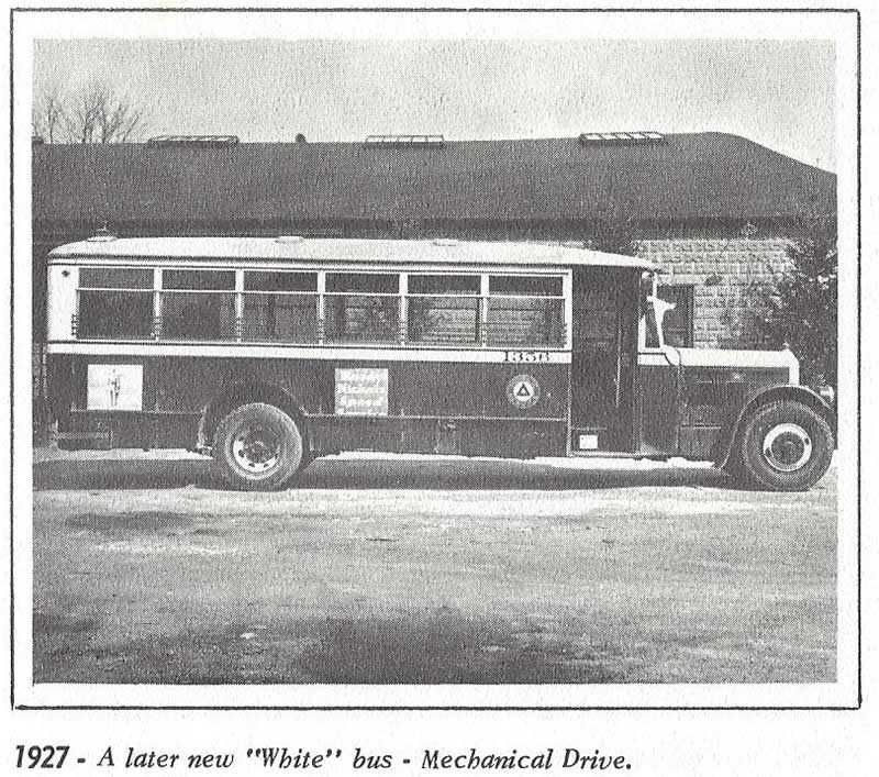1927 White Bus
Photo from “Picture Story of Transit Progress” by Public Service Coordinated Transport
