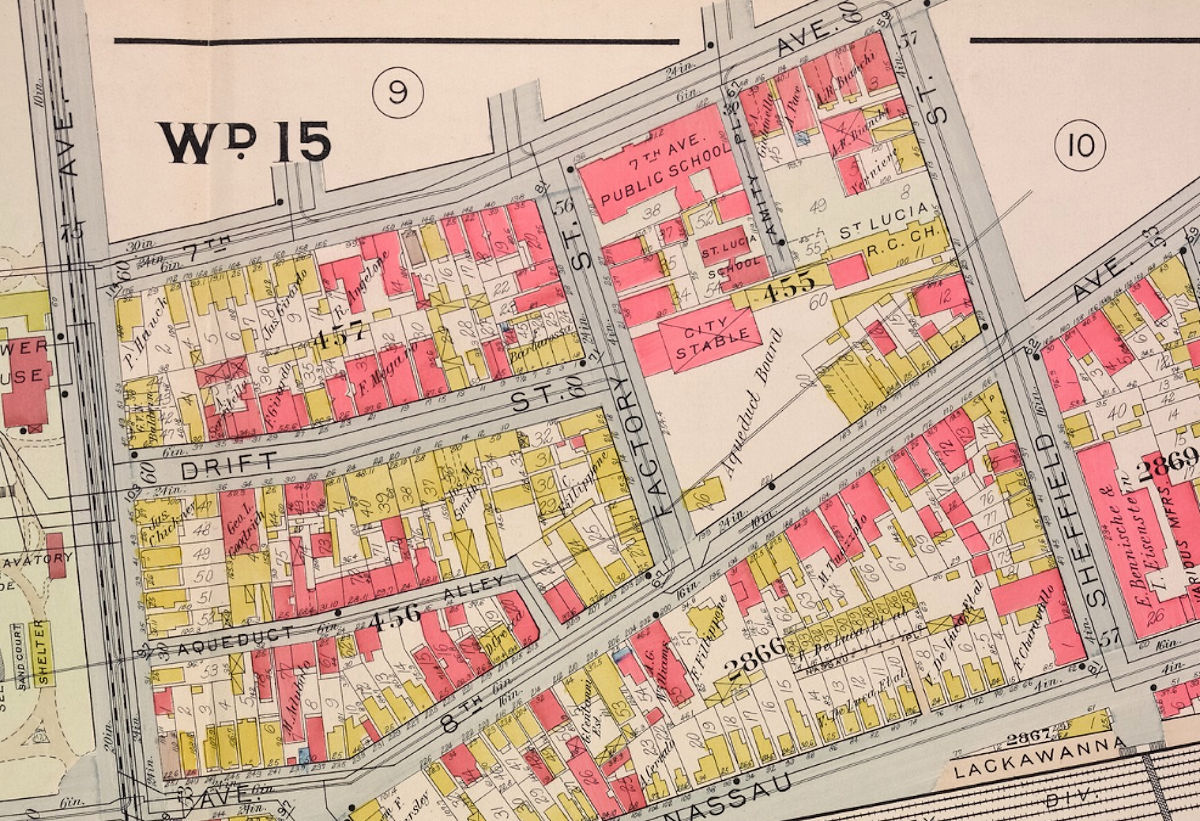 1911 Map
Factory Street
