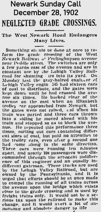 Neglected Grade Crossings
December 28, 1902
