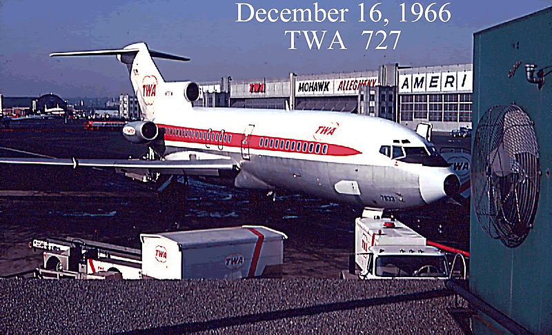1966 - TWA 727
Photos from Alex Borsos, Jr.
