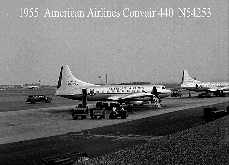 1955 - Convair 440
Photos from Alex Borsos, Jr.

