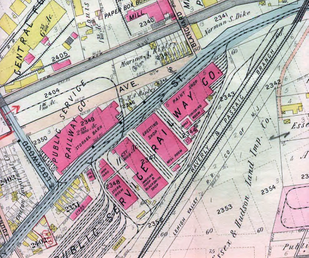 Ferry Street Storage Barn
1912 Map
